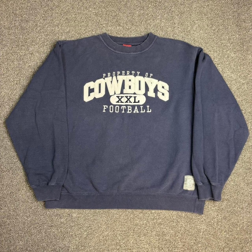 Vintage Boxy 90s Dallas Cowboys Football NFL Crewneck Sweatshirt  Size Medium